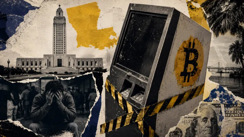 Louisiana Law Lets Crypto Kiosk Users Demand Refunds from Illegal ATMs
